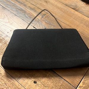 Vintage |  HL Harry Levine Clutch 1960s Faille Fabric